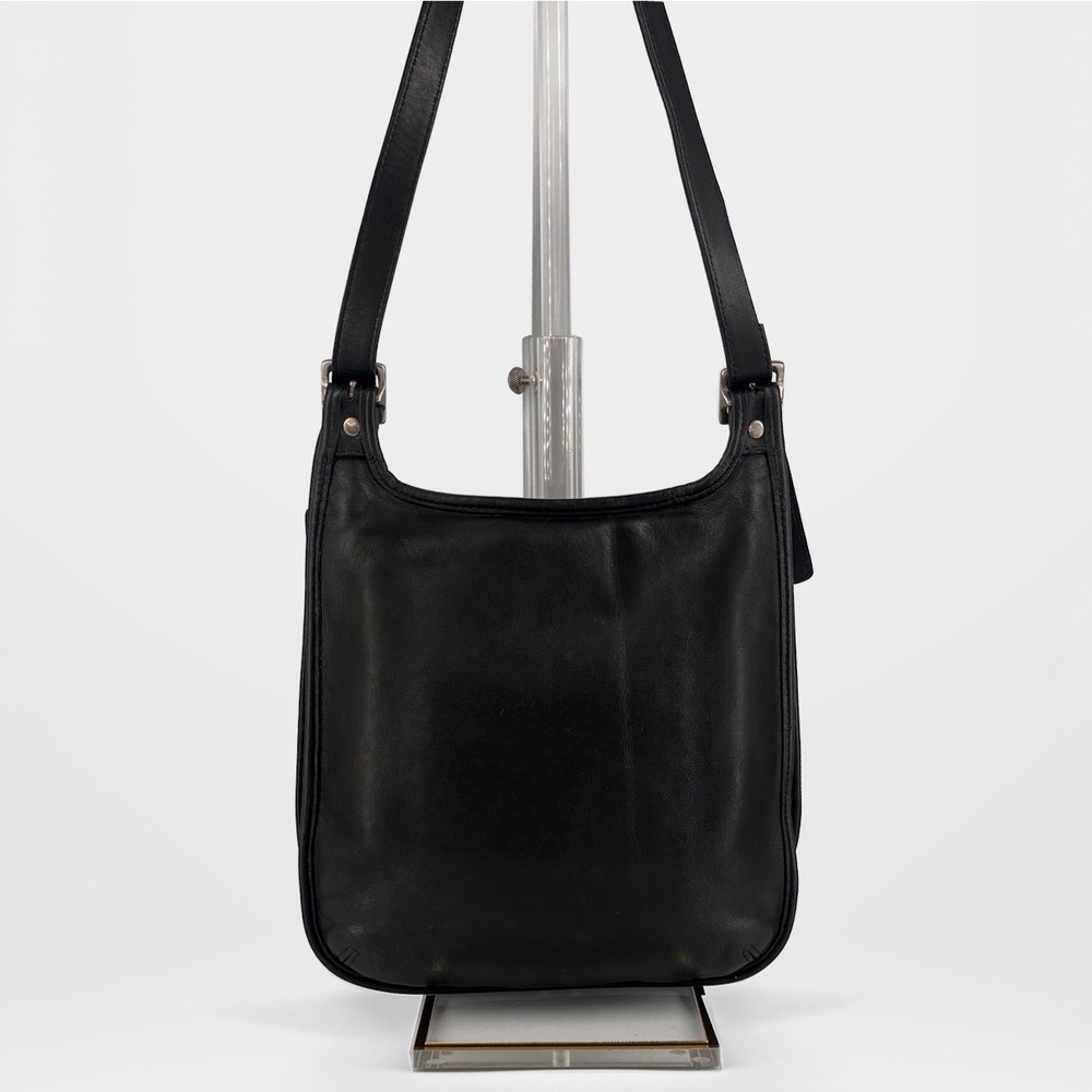 Coach | Small Hippie Flap 9135 | Black Leather | Vintage Crossbody Bag - Picture 3 of 7